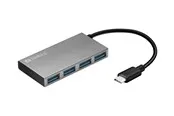 Sandberg USB-C to USB 3.0 Hub USB-Hubs - USB 3.0 - 4 - silber