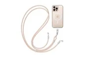 Satechi OntheGo Crossbody Lanyard with multi-device charging cable - Desert Rose