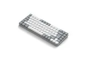 Satechi SM1 Slim Mechanical Backlit Keyboard Nordic Layout - Light Grey - Tastatur - Ohne Ziffernblock - Nordisch - Weiss