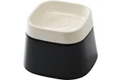 Savic Ergo Cube water bowl with rubber edge 22x22x16 cm black/white