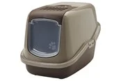 Savic Nestor Cat Toilet Home Chocolate 56x39cm