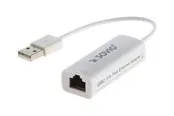 Savio CL-24 - network adapter - USB 2.0 - 10/100 Ethernet x 1