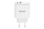 Savio LA-06 power adapter - USB USB-C - 30 Watt