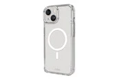 SBS Rigid transparent case compatible with MagSafe charging for iPhone 15 - Transparent
