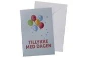 SCANSEASON Card with envelope Balloons 11*17cm