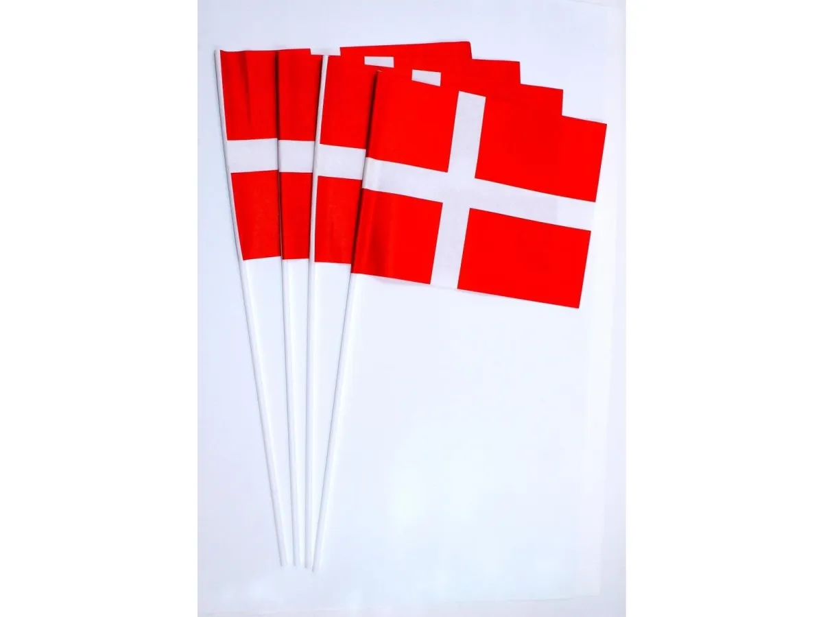SCANSEASON Flag on pole 15*10 cm. 6 pcs.