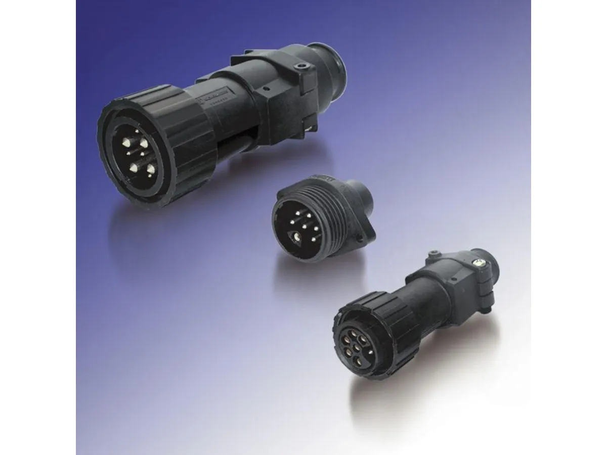 Schaltbau Pin insert 4 pole + pe comp