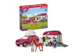 Schleich Abenteuer mit Auto und Pferdeanhänger