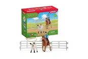 Schleich Cowgirl Team Roping Fun