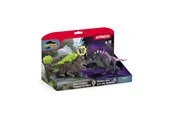 Schleich Eldrador Shadow Lynx vs Rock Crusher