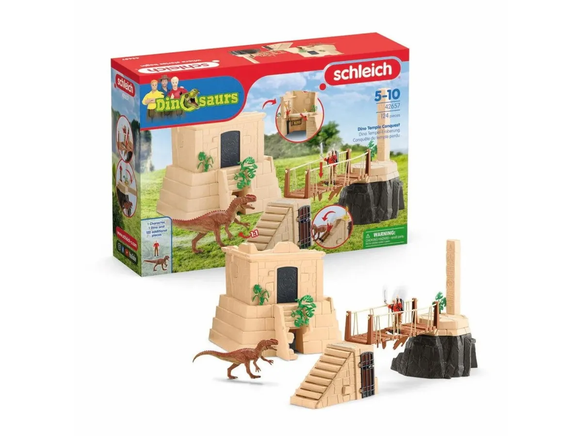 Schleich Eroberung des Dino-Tempels