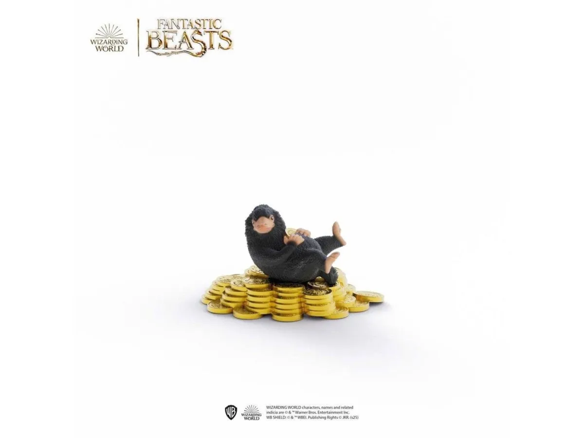 Schleich Niffler with gold