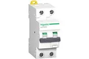 Schneider Electric Acti9 ic60 rcbo 2p 16a 30ma c 10ka a
