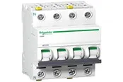 Schneider Electric Acti9 ic60n 3p-n 20a dobbelt terminal c-karakteristik 6/10ka