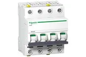 Schneider Electric Acti9 iC60N 4P 20A double terminal C-characteristic 6/10kA 400V width 72mm