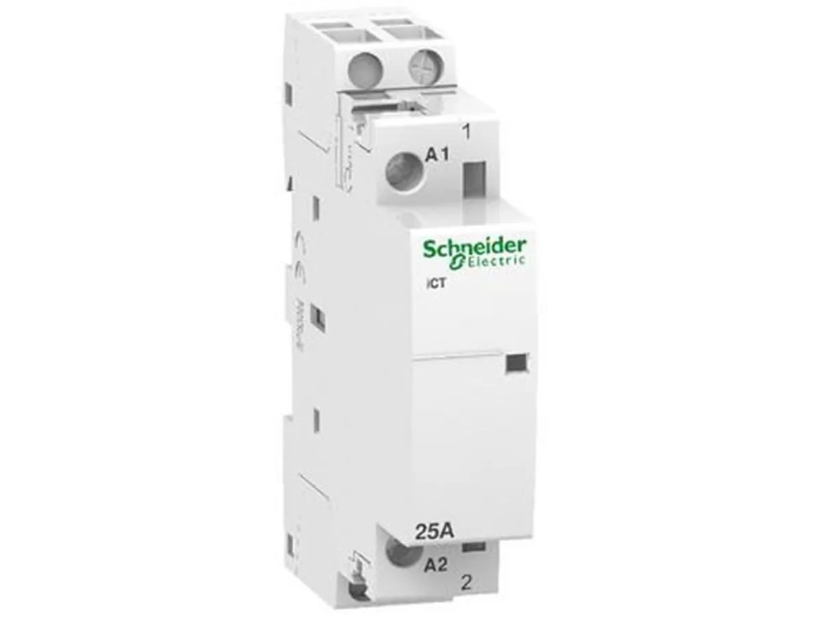 Schneider Electric Acti9 ict contactor 25a 1no 230v 18 mm