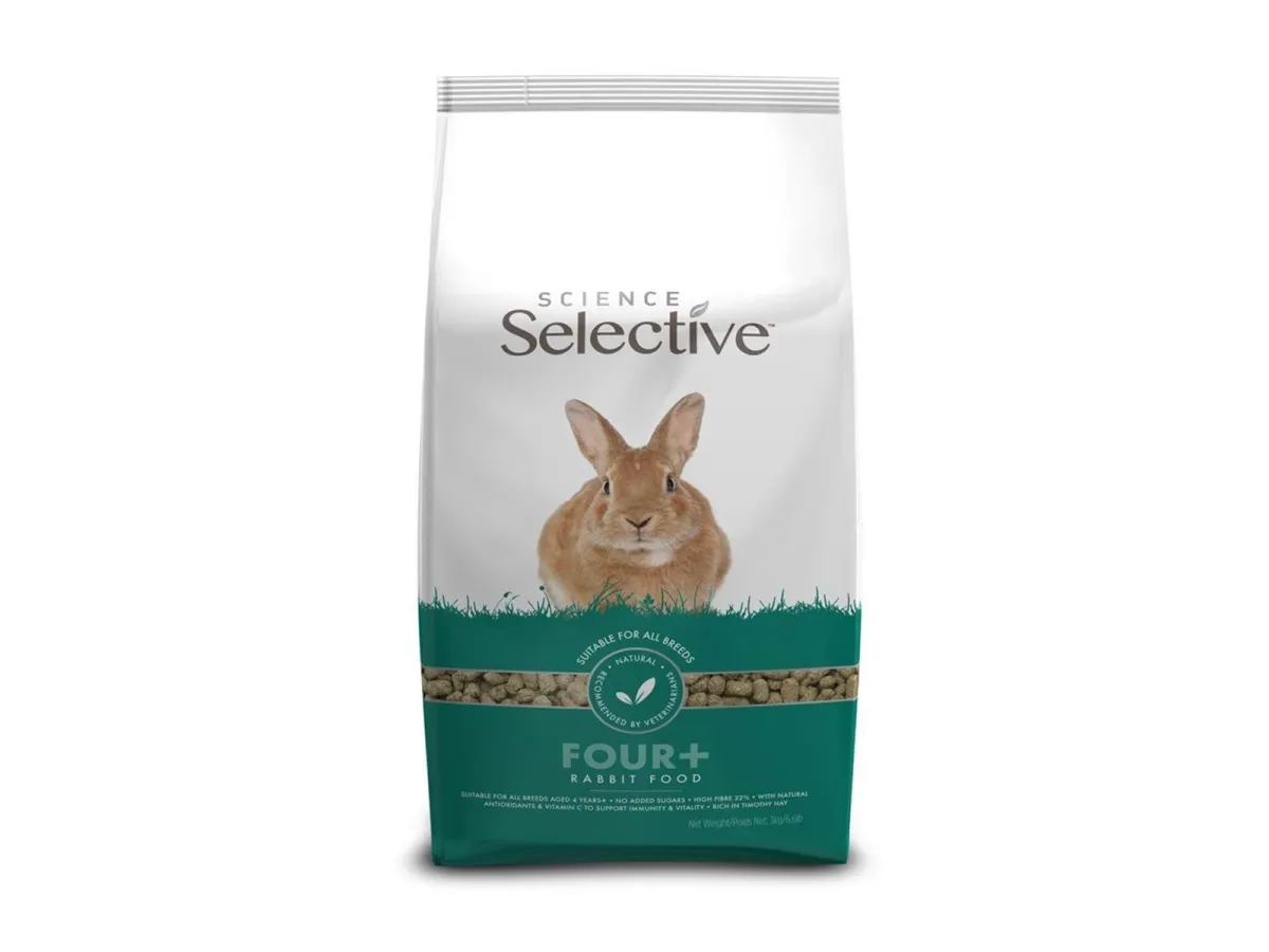 Science Selective Kaninchenfutter Four+ 3kg
