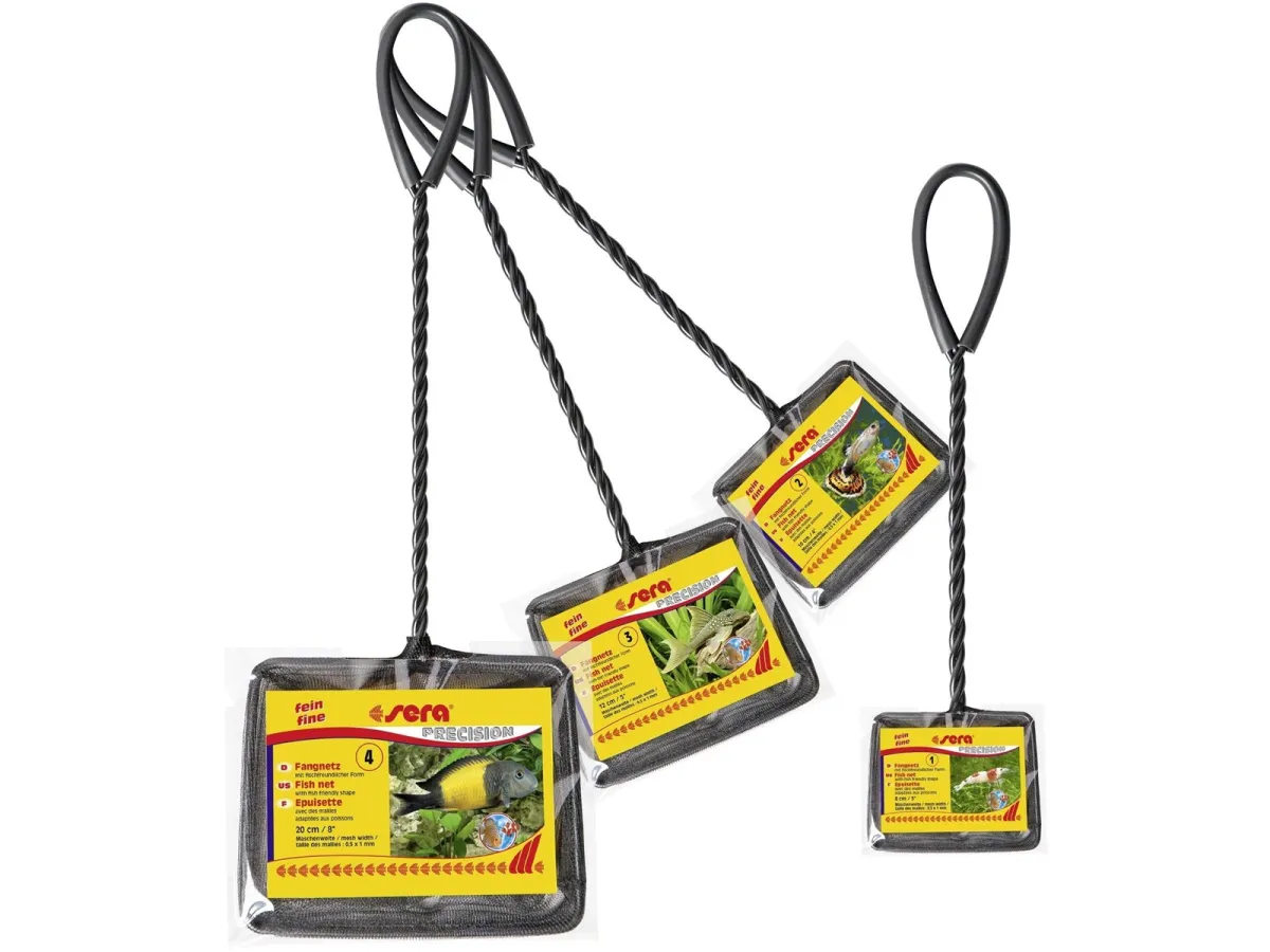 SERA Fishnet Black fine 10cm