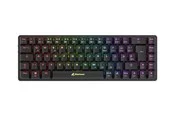 Sharkoon PureWriter W65 - keyboard - dual mode - 65% - QWERTZ - German - black Input Device - Gaming Tastaturen - Deutsch - Schwarz