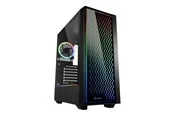 Sharkoon RGB LIT 200 - mid tower - ATX - Gehäuse - Tower - Schwarz