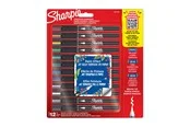 Sharpie Creative Marker Acrylic Paint Pens | Brush-Tip Water-Based Paint Markers | Assorted Colours | 12 Count