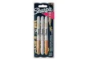 Sharpie Metallic-Permanentmarker | Gold | Silber & Bronze (neu) | 3 Stück