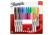 Sharpie Permanent Marker | Marker Stifte mit feiner Spitze | gemischte Farben | 24 Stück Market Set