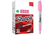 Sharpie Permanent Marker | Marker Stifte mit feiner Spitze | rosa permanente Tinte | 12 Stück Market Set