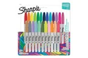 Sharpie Permanent Markers | Fine Point Colouring Pens | Assorted Colours | 24 Marker Pens