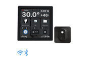 Shelly Wall Display Black + BLU H&T Black - WiFi touch screen