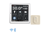 Shelly Wall Display White + BLU H&T Ivory - WiFi touch screen