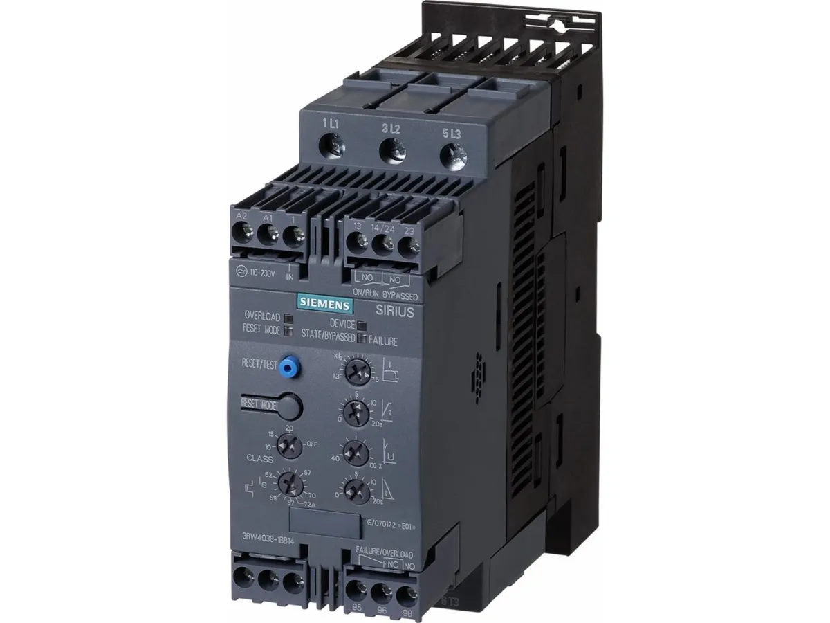 Siemens Sirius soft starter s2 3rw4037-1bb14