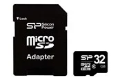 Silicon Power - flash memory card - 32 GB - microSDHC