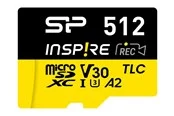 Silicon Power Inspire - flash memory card - 512 GB - microSDXC UHS-I U3