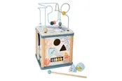 Small Foot - Wooden Activity Cube and Motor Spiral