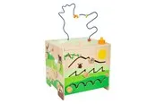 Small Foot - Wooden Activity Cube with Motor Skills Spiral Farm