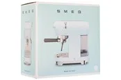 SMEG 50's Style ECF02WHEU - coffee machine with cappuccinatore - 15 bar - white