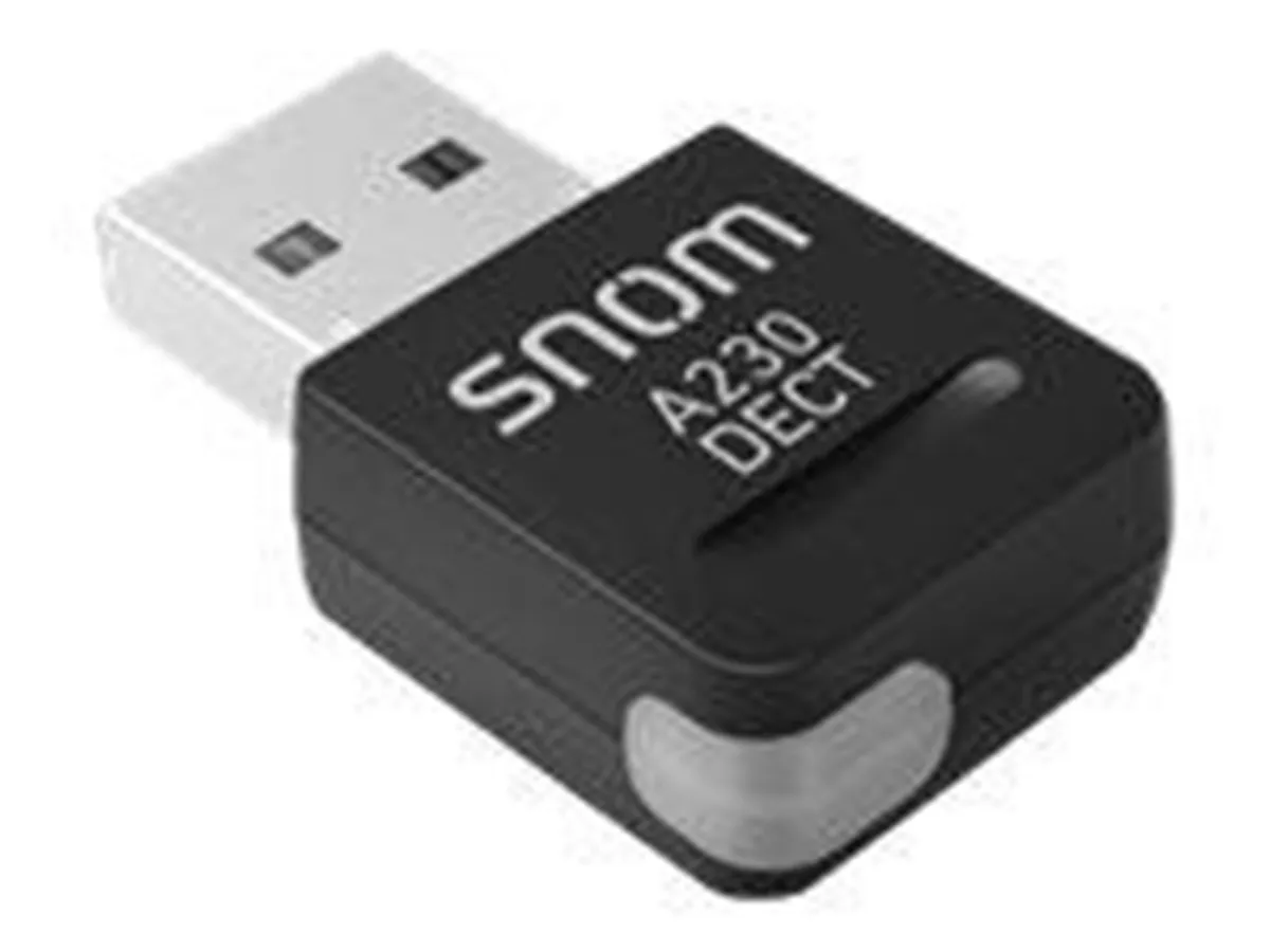 Snom a230 dect dongle usb