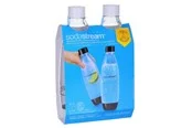 Sodastream 1 litre Fuse bottles - White Two-pack