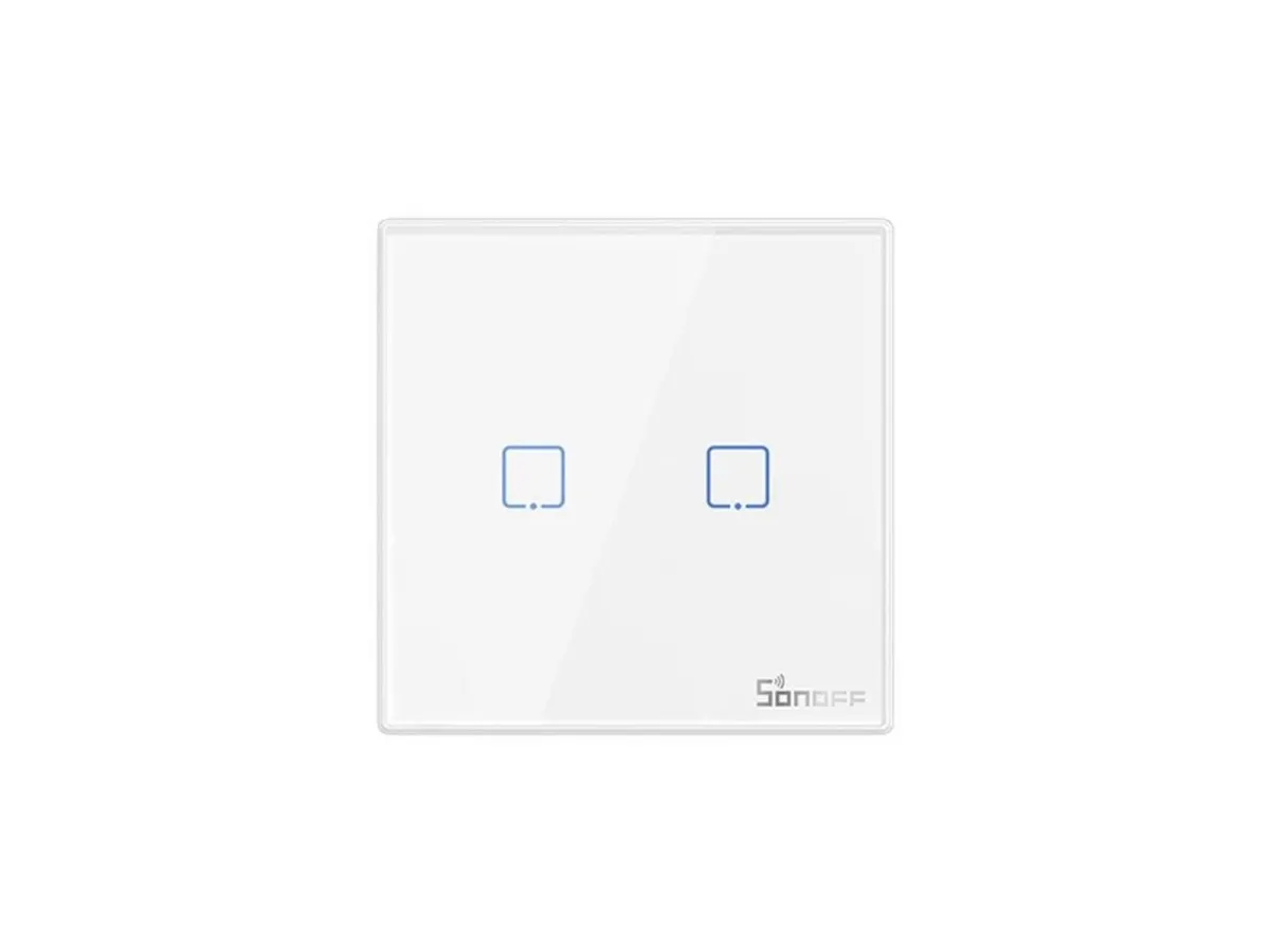 Sonoff Smart Wireless Wall Switch T2EU2C-RF 433MHz (2-channel)