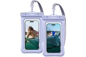 Spigen Aqua Shield WaterProof Floating Case A610 2 Pack - aqua blue