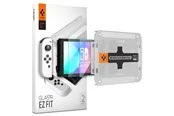 Spigen Glass tR EZ Fit 2 Pack - Nintendo Switch OLED - Miscellaneous Zubehör für Spielkonsole - Nintendo Switch OLED