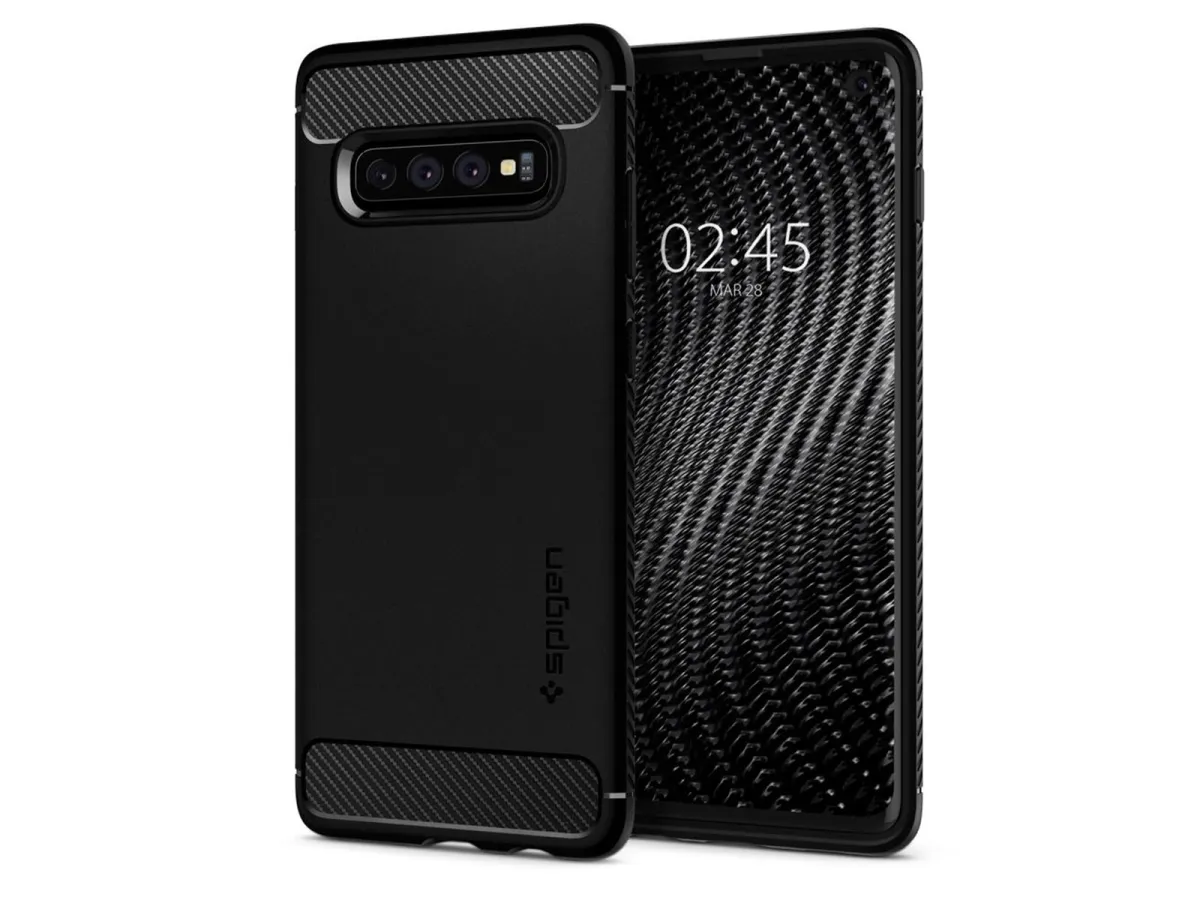 Spigen Rugged Armor - black - Galaxy S10