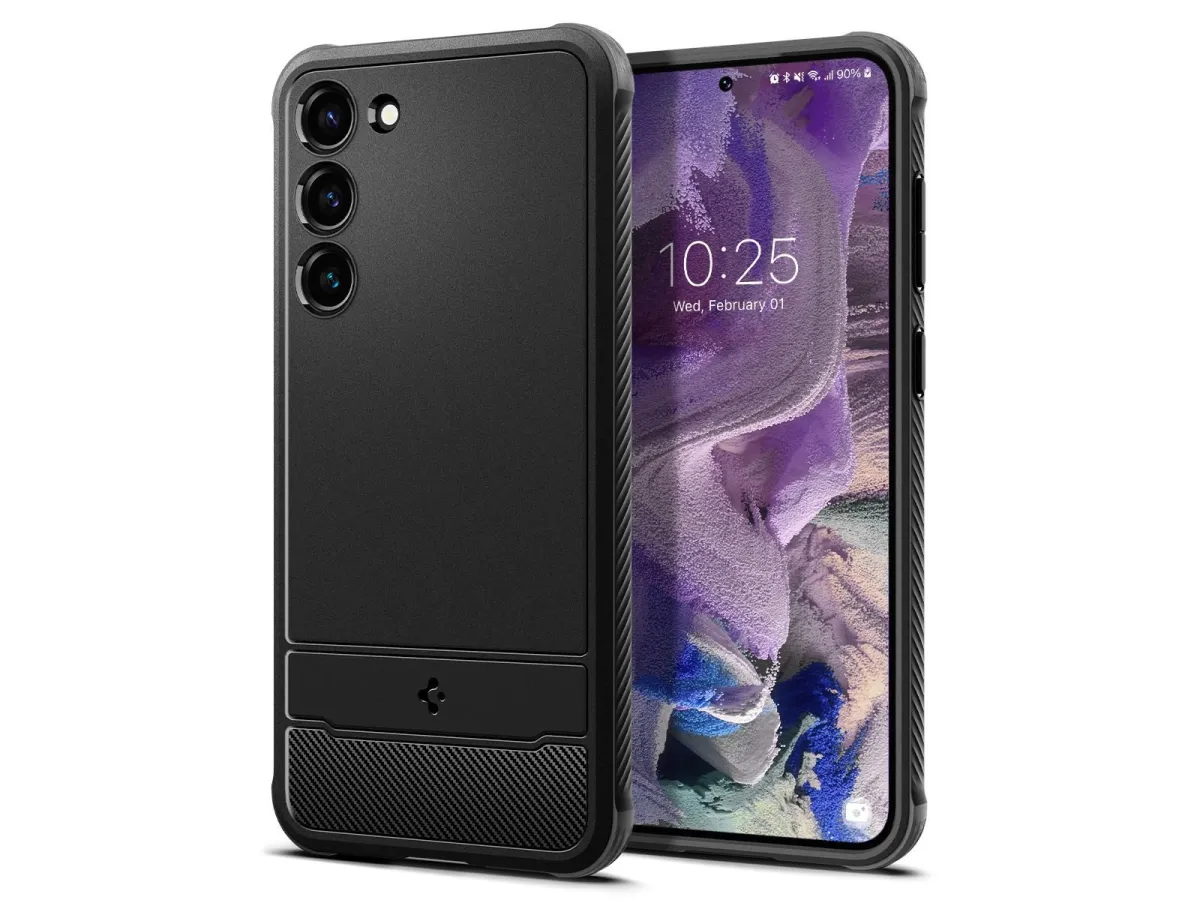 Spigen Rugged Armor - black - Samsung Galaxy S23