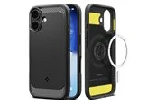 Spigen Rugged Armor MagSafe - matte black - iPhone 17
