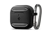 Spigen Rugged Armor matte black - AirPods 4