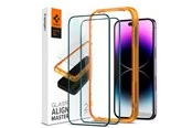 Spigen tR Align Master 2 Pack - FC black - iPhone 14 Pro