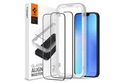 Spigen tR Align Master 2 Pack - FC Black - iPhone 16e/14/13/13 Pro
