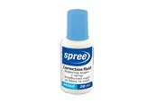 SPREE Correction varnish 20ml in bottle. AQUA