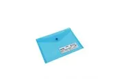 SPREE Envelope C5 plastic.12 pcs. clear. BLUE